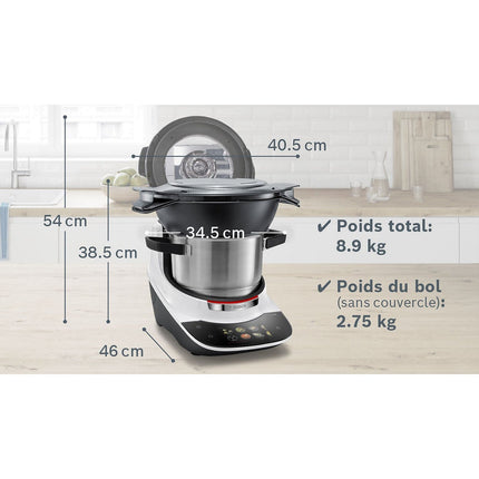 Robot cuiseur BOSCH MCC9555FWC