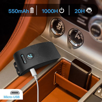 AVIZAR KX1 Bluetooth 4.0 Multipoint Pare-Soleil