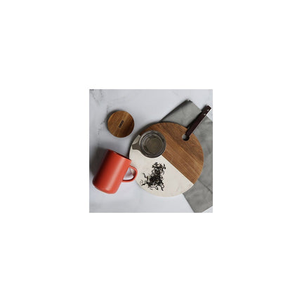 Théière OGO LIVING Tisanière Juliet paprika de grès 475 ml