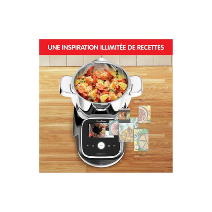 Robot multifonction MOULINEX I Companion Touch Pro XL Noir HF93D810