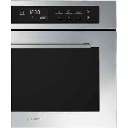 Micro ondes combiné encastrable SMEG SF4400MCX1