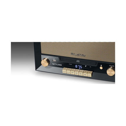 Platine vinyle MUSE vinyle MT-110B noire
