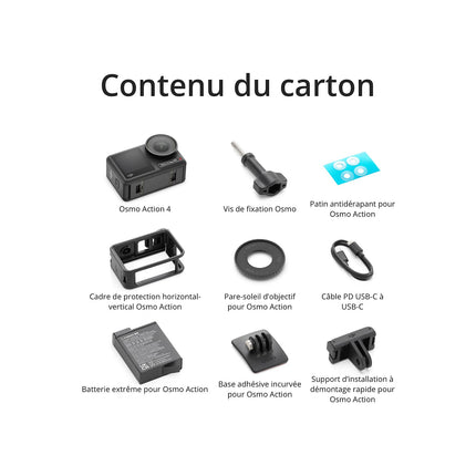 Caméra sport DJI Combo