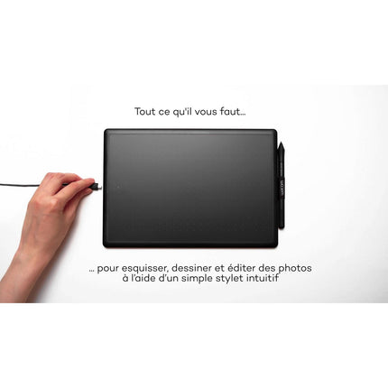 Tablette graphique WACOM One by medium - Noir à stylet