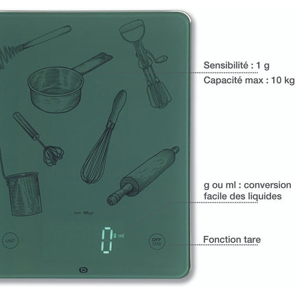 Balance de cuisine ESSENTIELB EBC10V