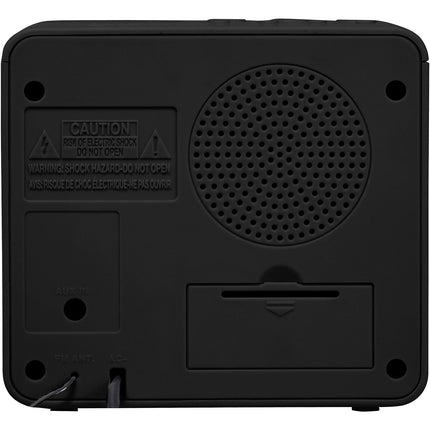 Radio réveil MUSE M-187 CR noir
