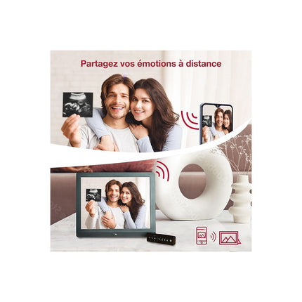 Cadre photo connecté PIXSTAR Cadre Photo Numérique Connecté 15 Pouces