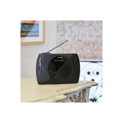 Radio FM THOMSON Radio FM portable RT350 bleue et noire