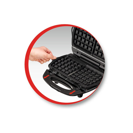 Gaufrier MOULINEX breaktime +3 plaques SJ611810