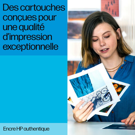 Cartouche d'encre HP Originale 308 Noire Standard - 7N0W6AE
