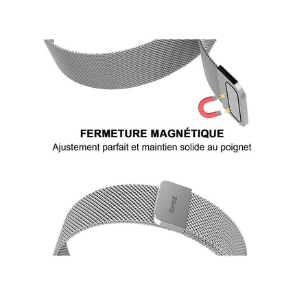 Bracelet IBROZ Galaxy Watch7 Ultra 47mm Milanese Silver