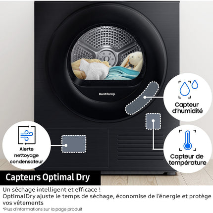 Sèche linge pompe à chaleur SAMSUNG DV90DB7845GE