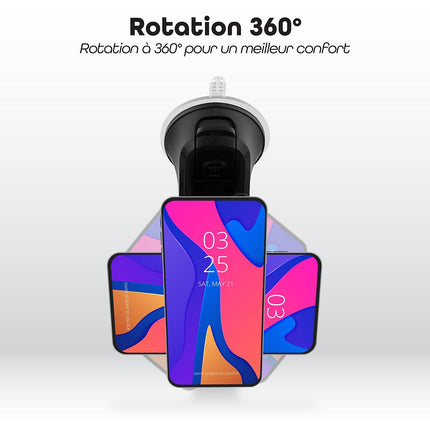 Support smartphone TNB Voiture telescopique magnetique