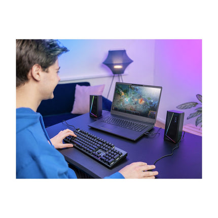 Enceinte PC TRUST ZOXA 2.0 RGB LED GXT609