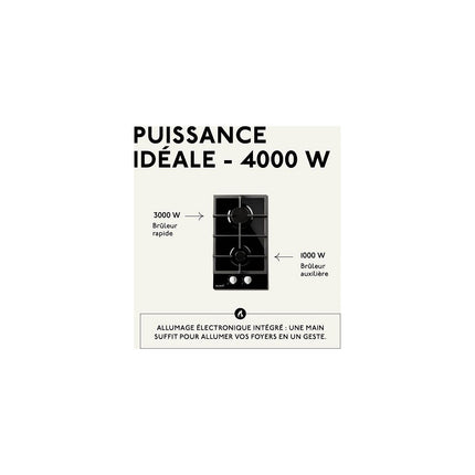 Plaque gaz BELDEKO BTG2Z-D01VNO