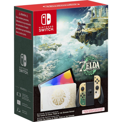 Console NINTENDO Switch Oled Zelda Tears of the Kingdom Reconditionné