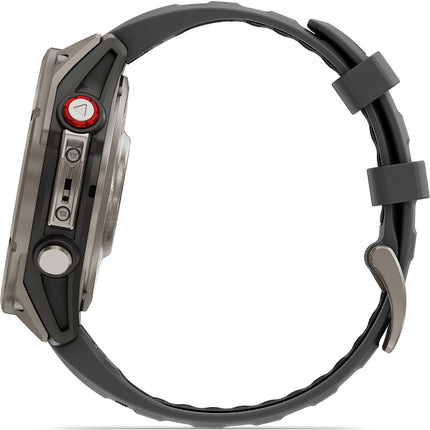 Montre sport GARMIN Fenix 8 Pro Multisports GPS AMOLED IP6X BT Wi-Fi Gris / Noir