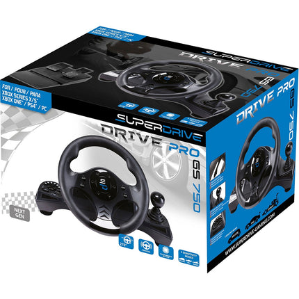 Volant + Levier de vitesses + Pédalier SUBSONIC GS 750 RACING WHEEL