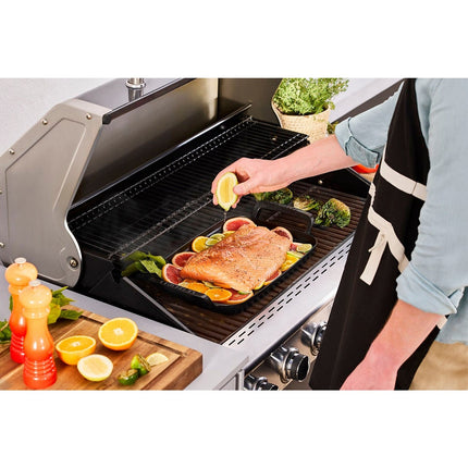 Plancha pour barbecue LE CREUSET rectangulaire collection barbecue 40cm