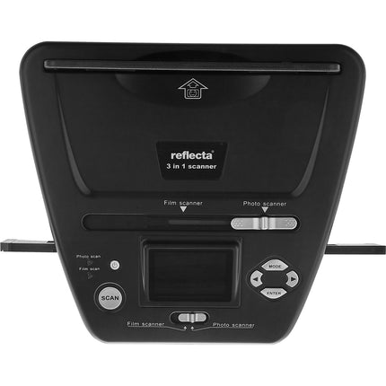 Scanner portable REFLECTA Slide Negative Scanner 3 in 1 Black