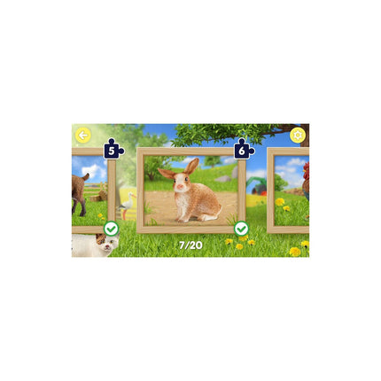 Jeu Switch JUST FOR GAMES Schleich Puzzle Farmworld