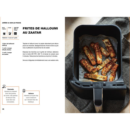 Livre de cuisine HACHETTE Airfryer Ninja - Recettes Express 50 rec