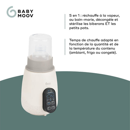 Chauffe biberon BABYMOOV Nutrismart + Mineral Beige