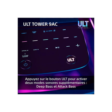 Enceinte sono SONY ULT TOWER 9AC Noire