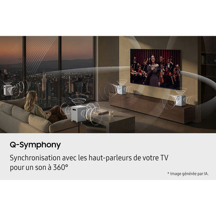 Enceinte sans fil SAMSUNG Music Studio 7 HW-LS70H WiFi BT BLACK