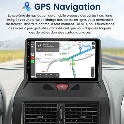 Autoradio connecté JUNSUN pour Peugeot Expert 2007-16 128G Carplay
