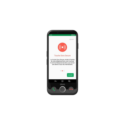 Téléphonie mobile DORO Aurora A10 4G + Etui + Protège écran