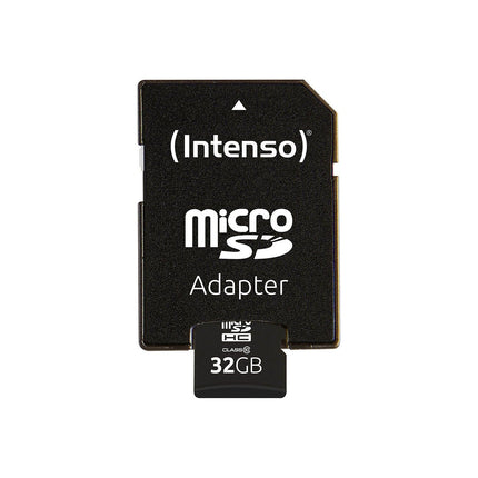 Carte Micro SD INTENSO 32 Go classe 10 + adaptateur