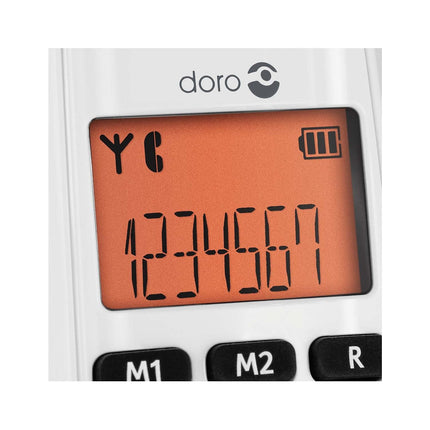 Téléphone sans fil DORO Phone Easy 100W Noir