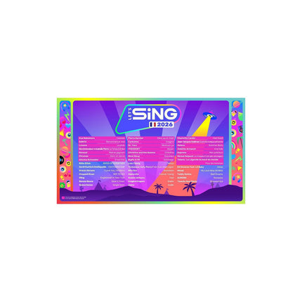 Jeu PS5 PLAION Let's Sing 2026 + 2 Micros