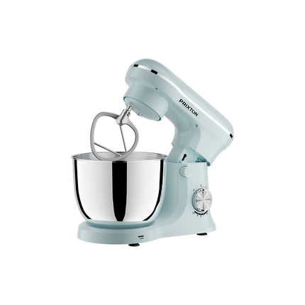 Robot pâtissier PRIXTON KR250 1500 W, 10 Vitesses, 5 L, Bleu