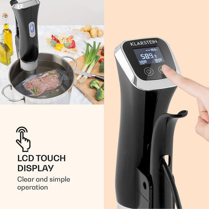 Cuiseur sous vide KLARSTEIN Quickstick 50-95°C Noir