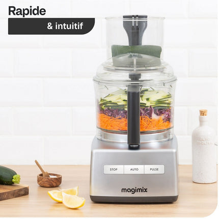 Robot multifonction MAGIMIX CS4200 XL Chrome Mat 18471F