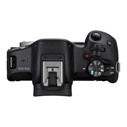Appareil photo Hybride CANON EOS R50 Noir - Boitier nu