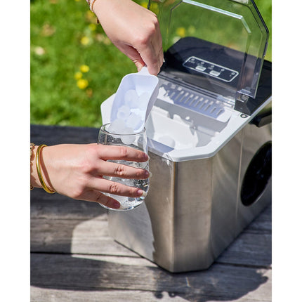Machine à glaçons SENYA 1,3L - 12kg par jour - Ecran Led