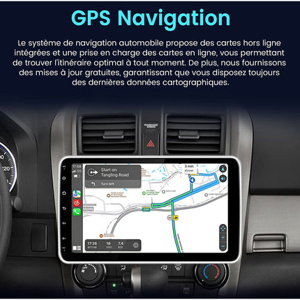 Autoradio connecté JUNSUN 1 DIN 10.1"mit Carplay GPS WIFI BT 4+64G