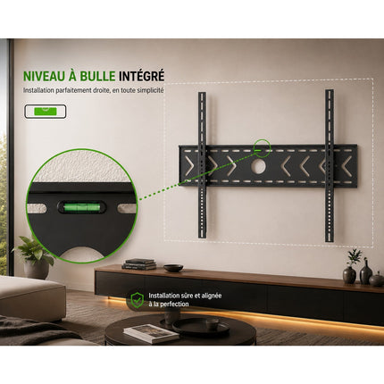 Support mural TV ESSENTIELB Inclin TV 75-100