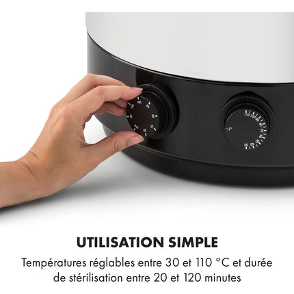 Stérilisateur de bocaux KLARSTEIN KonfiStar 60 2500W Reconditionné