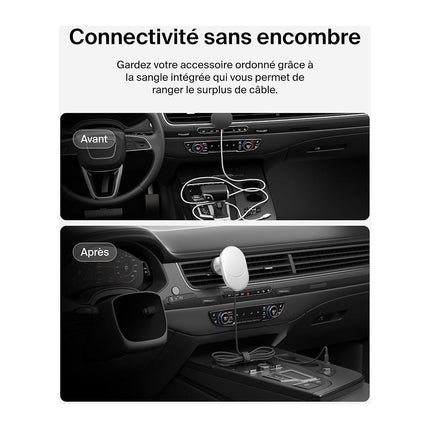 Support BELKIN Voiture avec charge sans fil