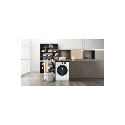 Lave linge séchant hublot encastrable HOTPOINT NDB8635KFR