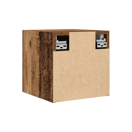 Meuble TV HELLOSHOP26 Meuble TV mural vintage pratique rangeme