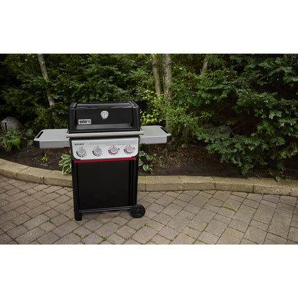 Barbecue gaz WEBER Spirit E-310 black 3 brûleurs sur chariot 52x45 cm