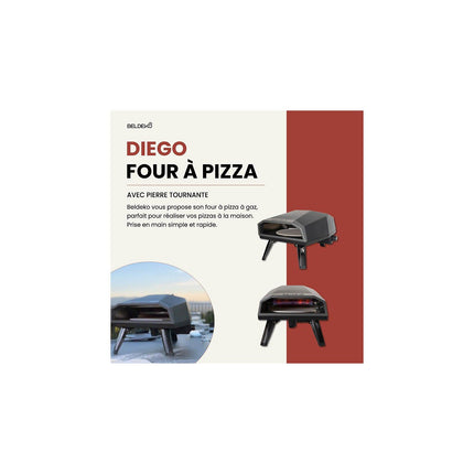 Four à pizza gaz BELDEKO DIEGO