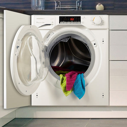 Lave linge séchant hublot encastrable ROSIERES RILS 8514TI Reconditionné