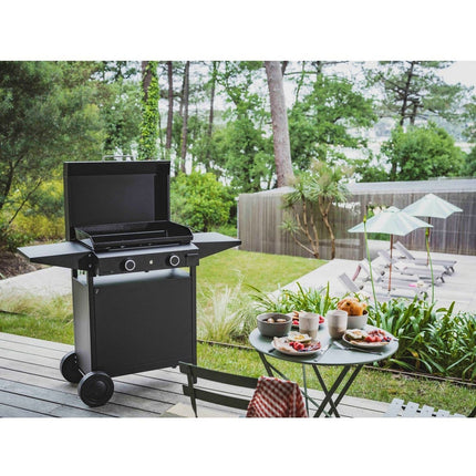 Chariot Plancha FORGE ADOUR CHOAF60N noir compatoble avec plancha Origin G60AN