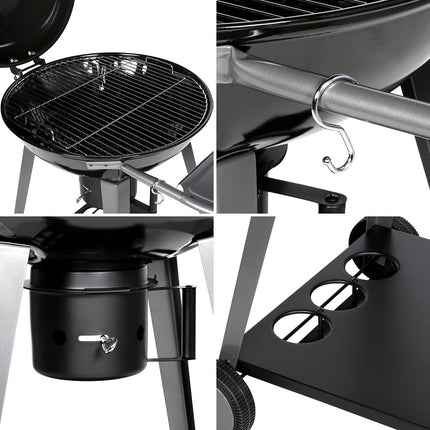 Barbecue charbon SOMAGIC Barbecue au charbon de bois YUTAN